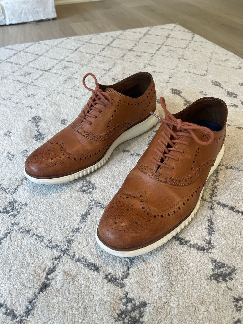 Cole Haan Brown Leather Wingtips size 13